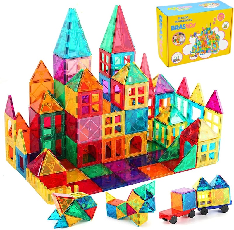 Blocos Magnéticos de Montar Brinquedo Infantil 1
