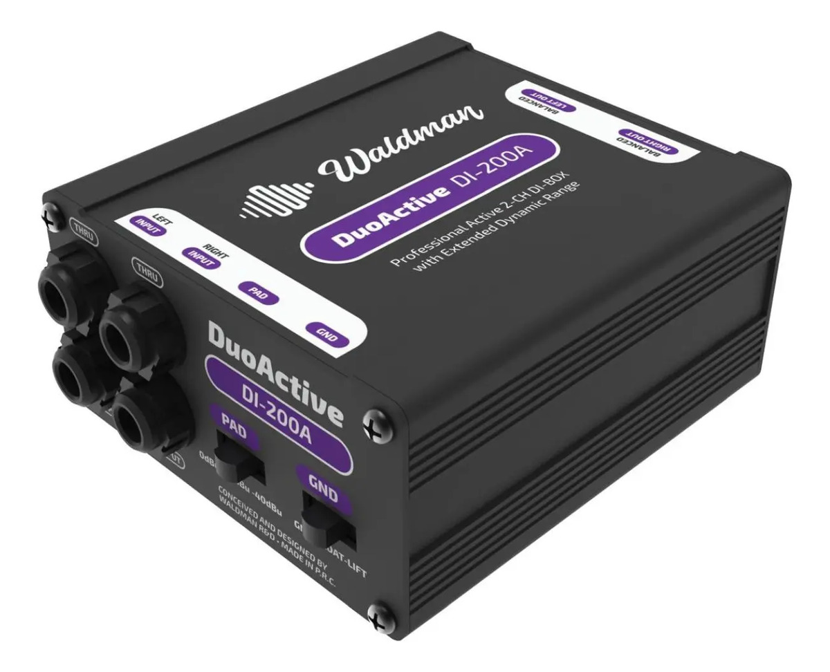 Direct Box Ativo Waldman DI-200A Bypass Activity 1