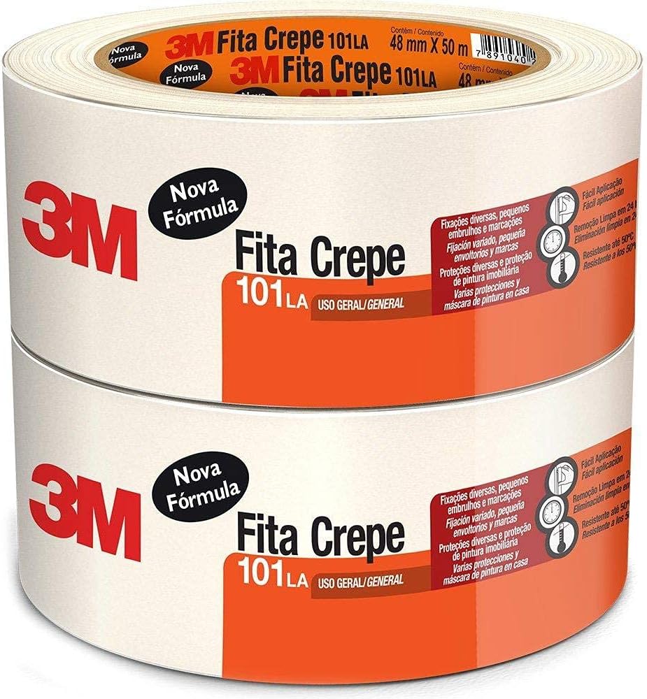 Top 10 Melhores Fitas Crepe em 2026 (3M, Adelbras e mais) 2