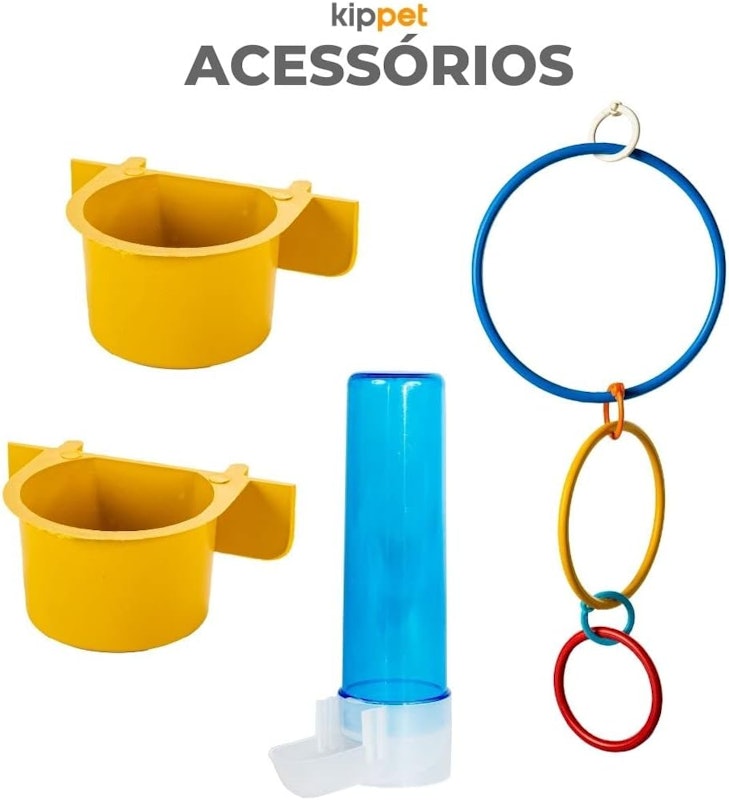 Viveiro para Calopsita Confort Triplex 4