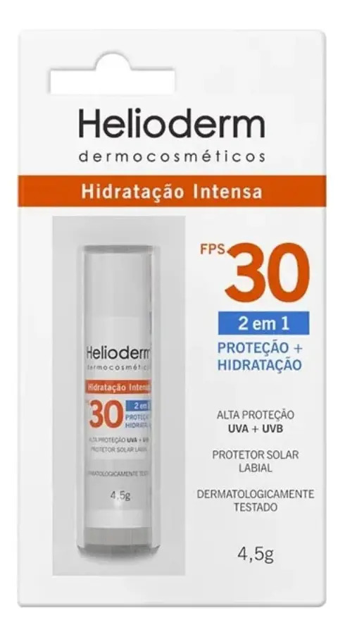 Protetor Solar Labial Helioderm FPS 30 1