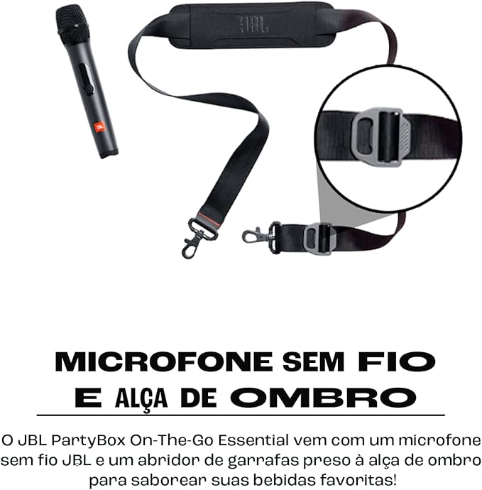 Caixa de Som JBL PartyBox On-the-Go Essential 4
