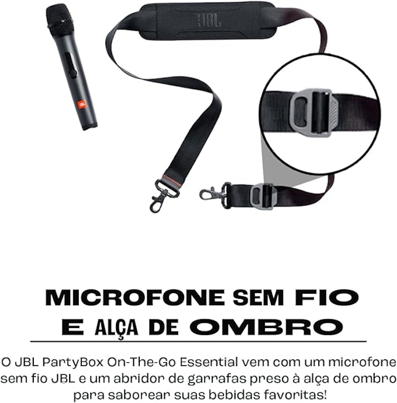 Caixa de Som JBL PartyBox On-the-Go Essential 4