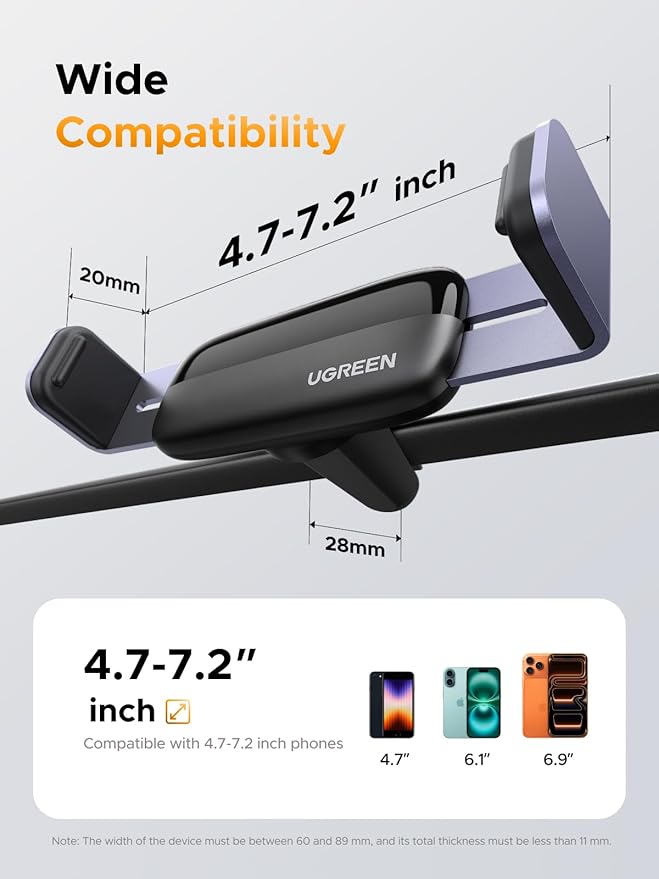Suporte para Telefone Ugreen para Carro 5