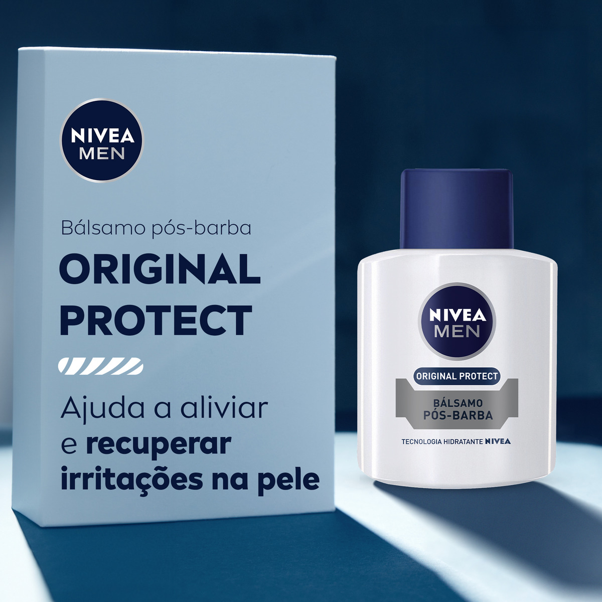 NIVEA MEN Bálsamo Pós Barba Hidratante Original Protect 4