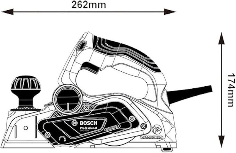 Plaina Bosch 700 W 3