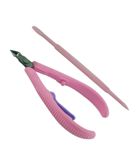 Alicate de Cutícula c/ Espátula Dupla Flex 2