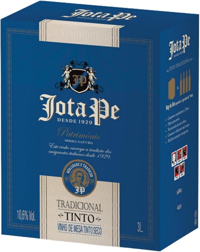 Vinho Tinto Seco Tradicional Bag-in-Box 3 L 1