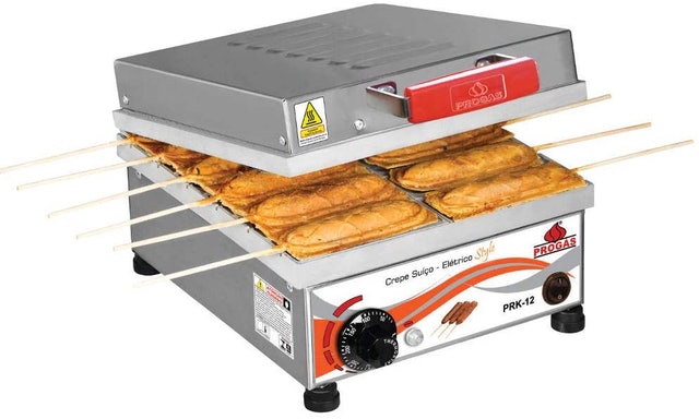 Máquina para Crepe Suíço 4
