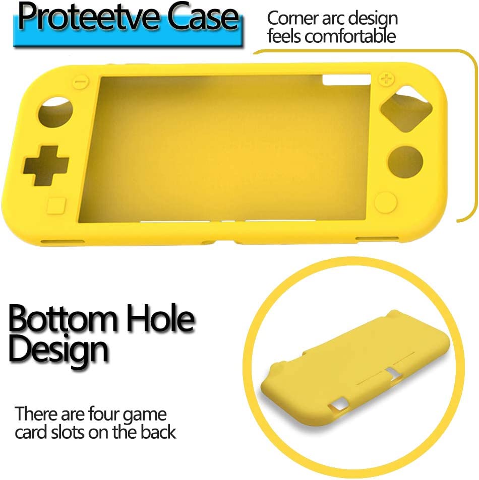 Capa para Nintendo Switch Lite com Película de Vidro 3