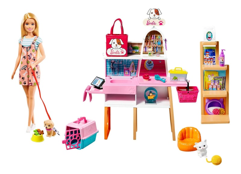 Barbie Conjunto de Brinquedo Loja de Animais 1