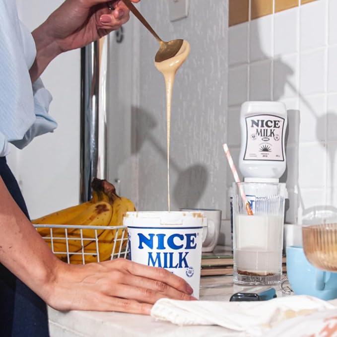 NICE® Milk Castanha 450 g Leite Vegetal Concentrado 3