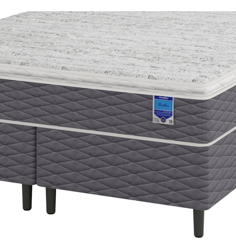 Cama Box King Molas Ensacadas Individualmente Pillow Top Bertha Umaflex 2