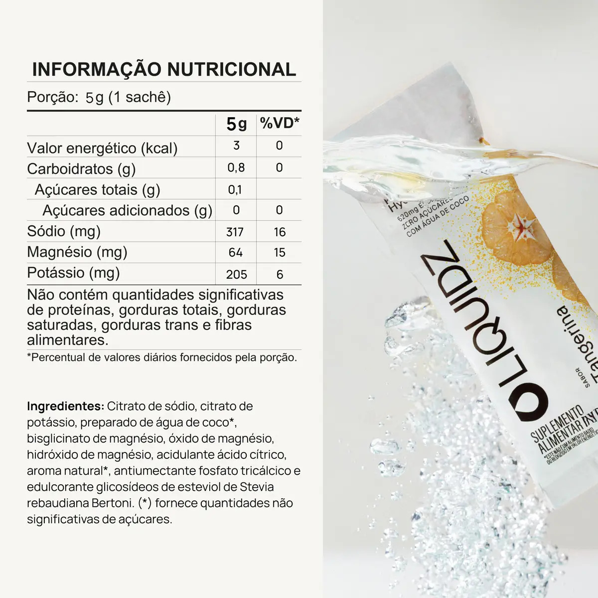Liquidz Suplemento de Eletrólitos Zero Açúcares e sem Corantes 2