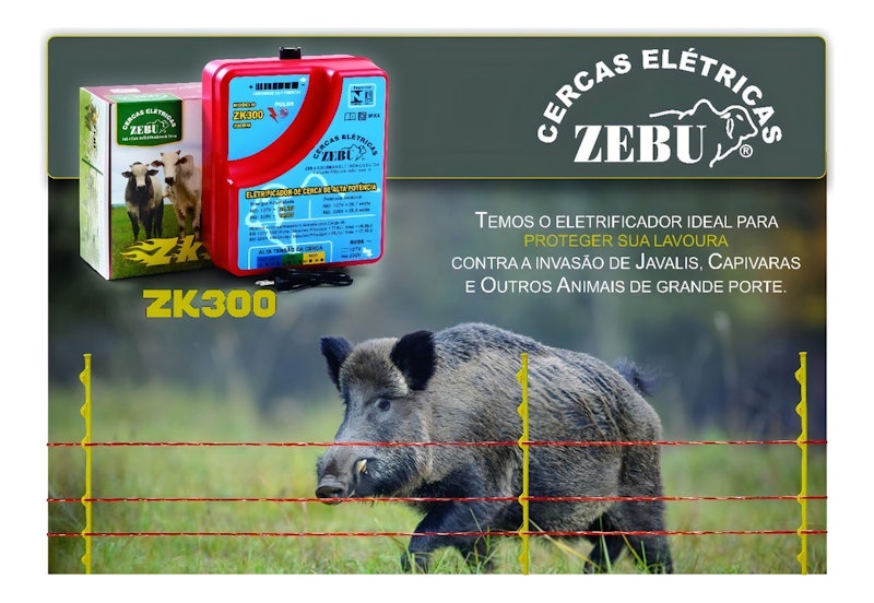 Eletrificador de Cerca ZK300 2