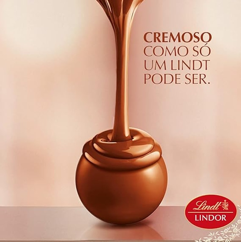 Caixa Lindor Bombons ao Leite 3