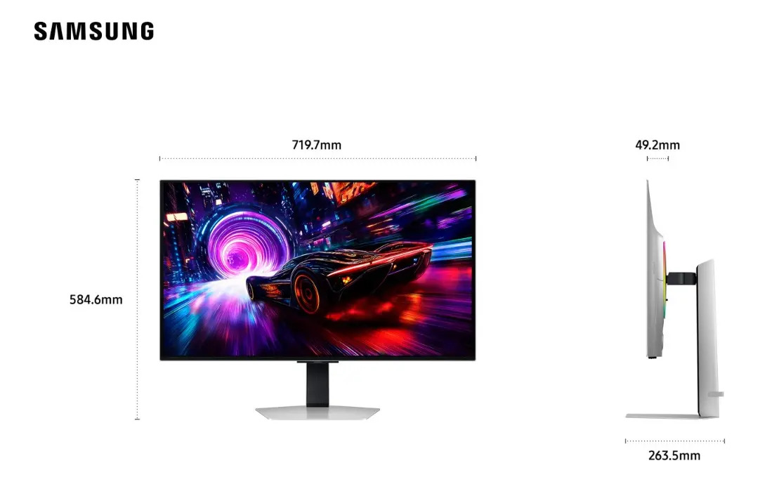 Monitor Odyssey OLED G8 32" 2