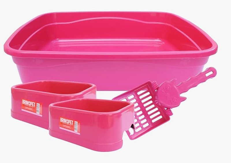 Kit Banheiro do Gato Brinqpet 04 pçs 1
