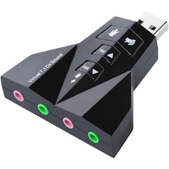 Placa de Som USB Exbom Avião