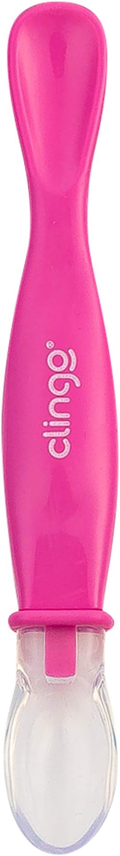 Colher Silicone Ponta Dupla Colors  1
