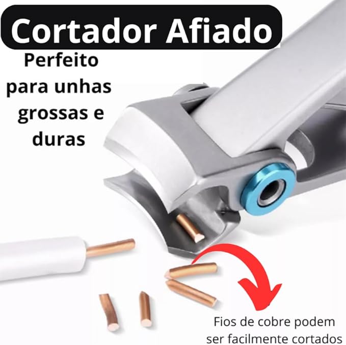 Cortador de Unha Profissional Inox 5