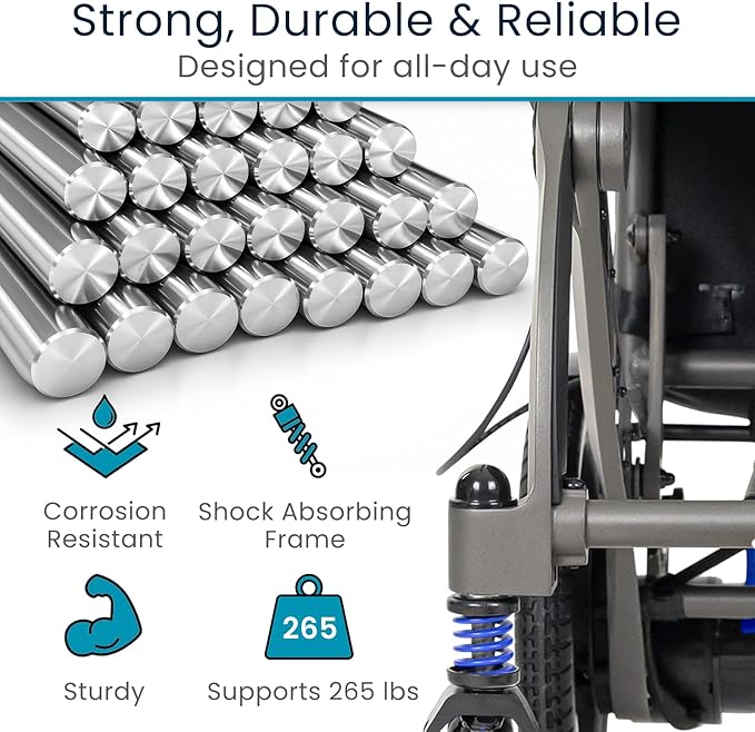 Cadeira de Rodas Elétrica Vive Mobility 4