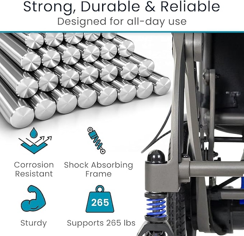 Cadeira de Rodas Elétrica Vive Mobility 4