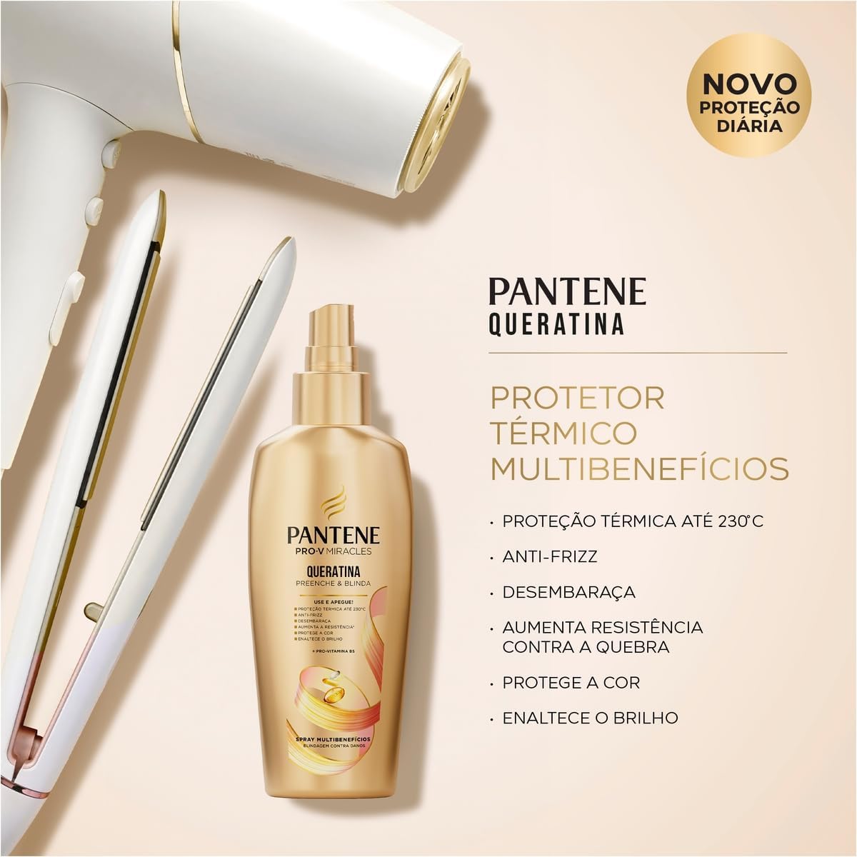 Protetor Térmico Multibenefícios Pantene 4