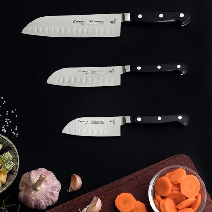 Faca Santoku Tramontina Century com Lâmina em Aço Inox 7" 3