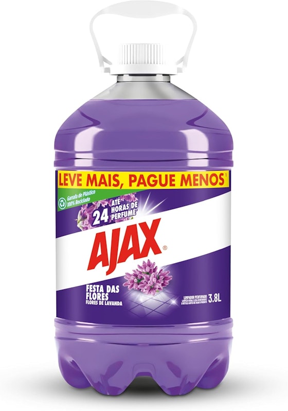 Limpador Ajax Festa das Flores Lavanda 1