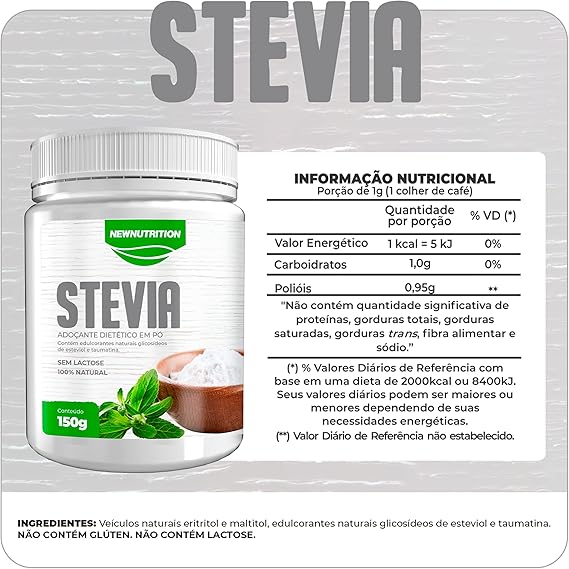 Adoçante Natural em Pó Stevia 5