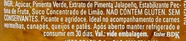Geleia Agridoce de Pimenta Suave Jalapeño Gourmet 4