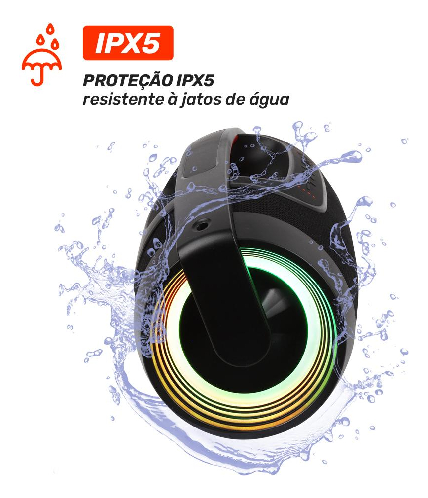Caixa de Som Moob Live Bluetooth Portátil 2