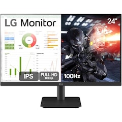 Monitor LG 24” IPS Full HD 100 Hz HDMI Ajuste de Inclinação