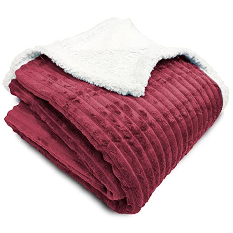 Cobertor Casal Dupla Face Sherpa Microfibra 4