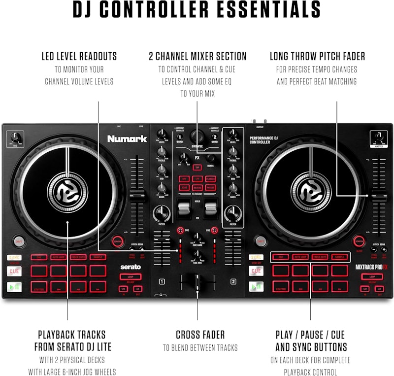 Controlador DJ Mixtrack Pro FX 3