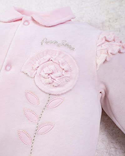 Saída Maternidade Plush Flor Aplicada 4
