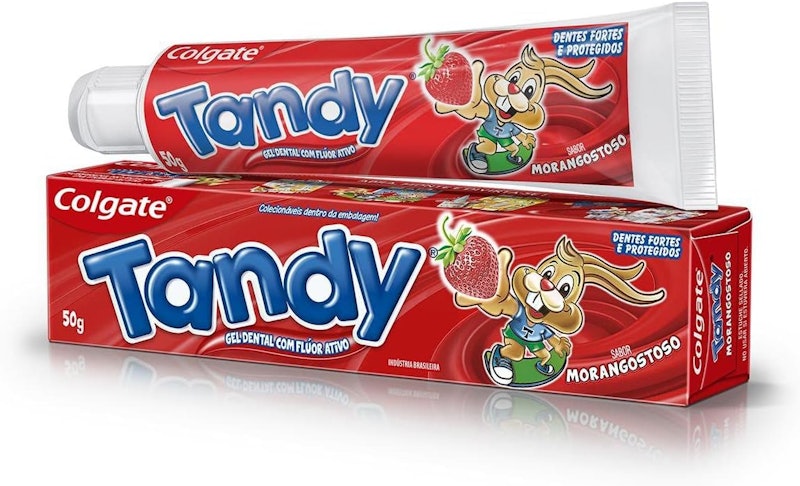 Creme Dental Colgate Tandy Morangostoso 50g 1