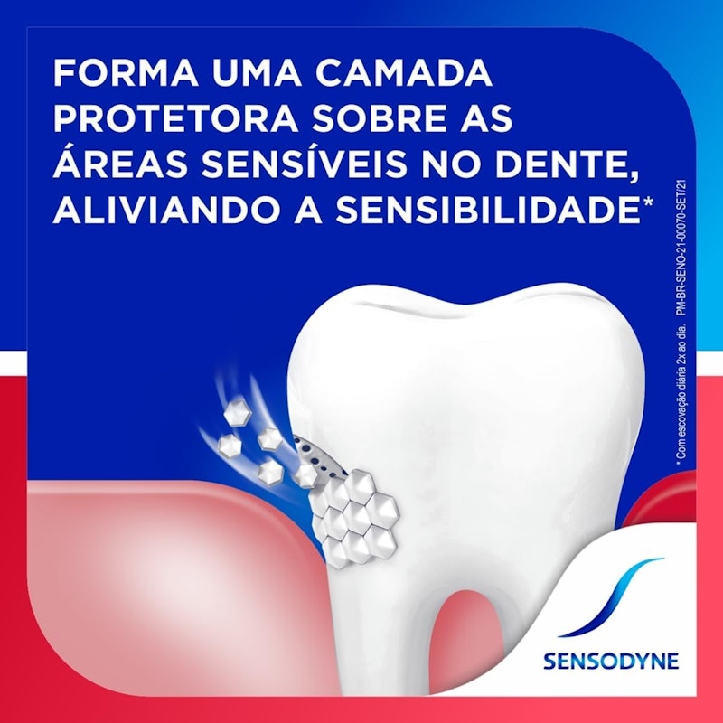 Creme Dental Sensodyne Sensibilidade & Gengivas Whitening 4