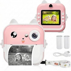 Câmera Digital Infantil Impressão Instantânea