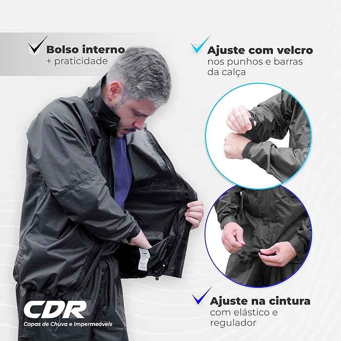 Capa de Chuva Conjunto Completo 2