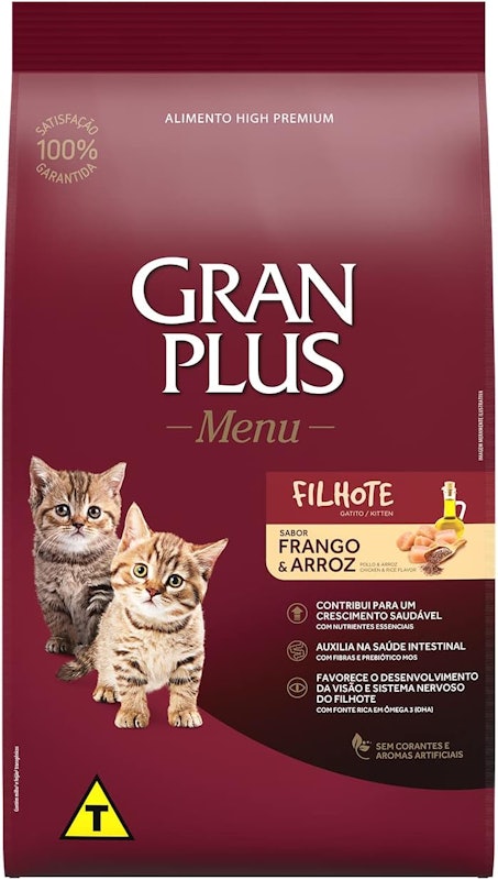 Menu Gato Filhote Frango & Arroz 1