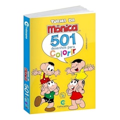 501 Desenhos para Colorir Turma da Mônica