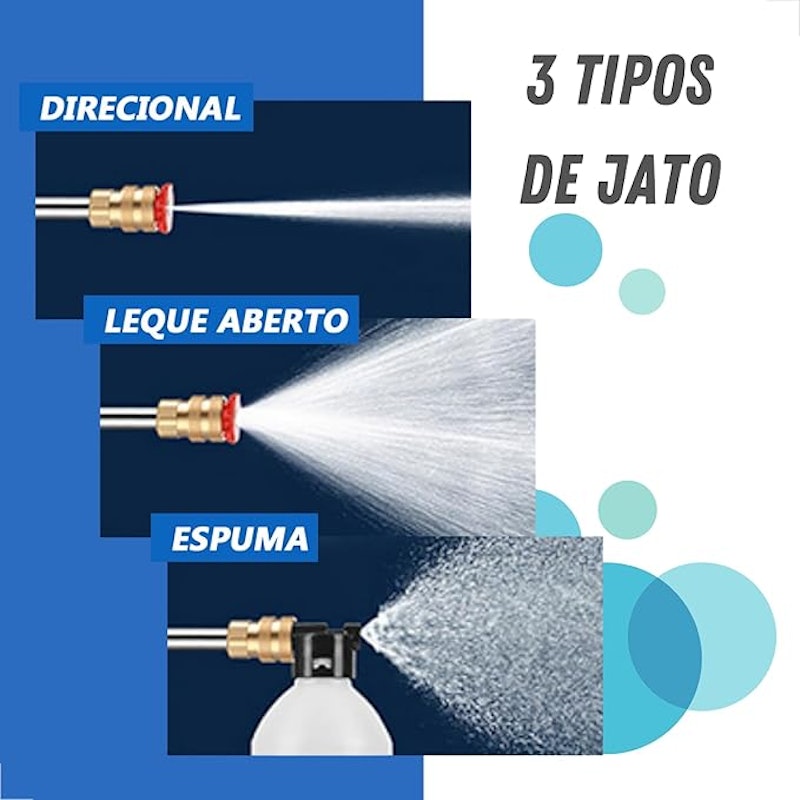 Lavadora Alta Pressão Portátil sem Fio 3