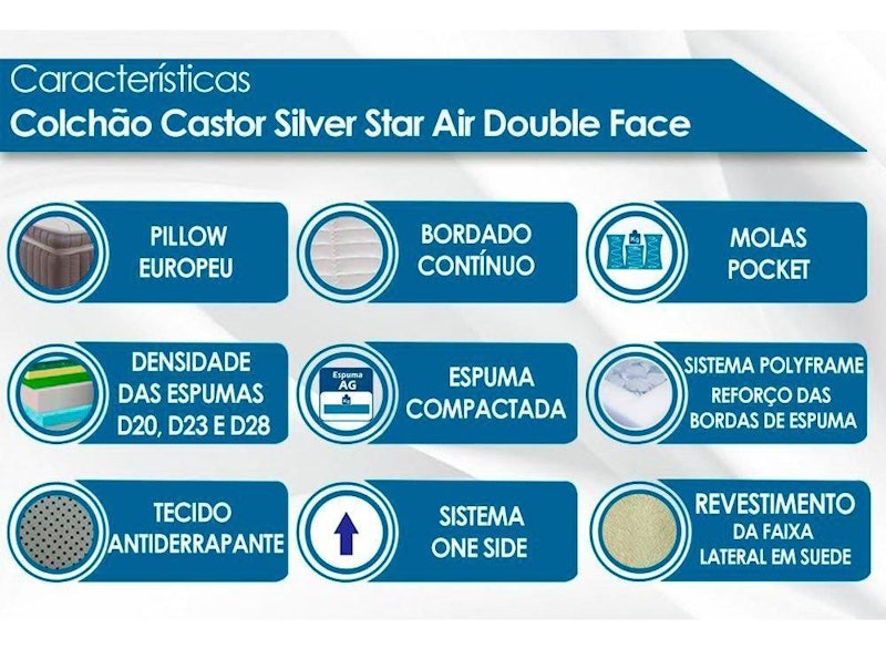 Colchão Queen Silver Star Air Pocket 4