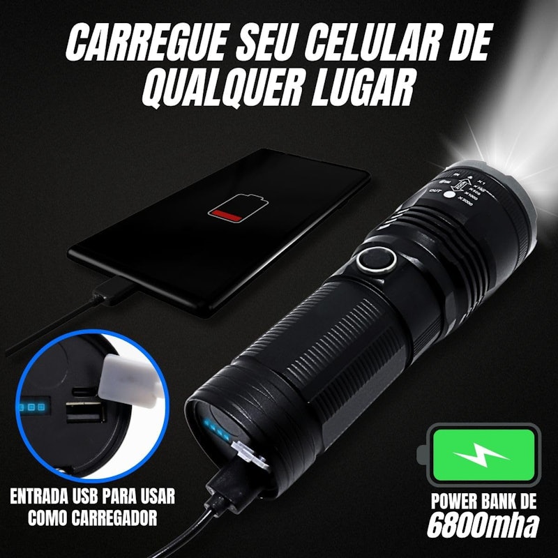Lanterna Tática Sabre de Luz 2