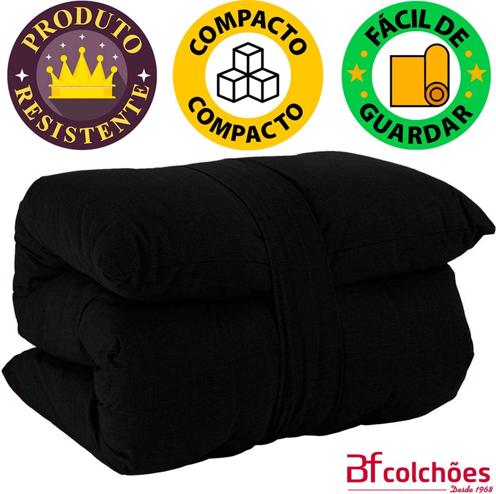 Futon Dobrável de Espuma Solteiro 2