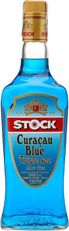 Licor Fino de Laranja Stock Curaçau Blue Triple Sec 1