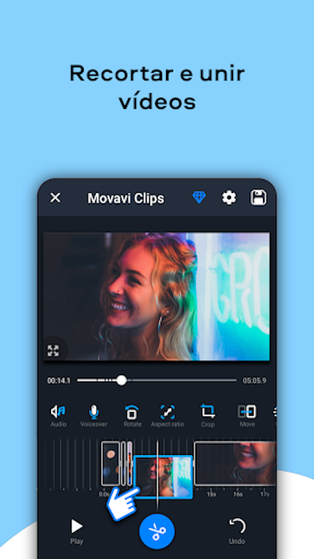 Movavi Clips Movie Maker: Edição de Vídeo e Filmes 3