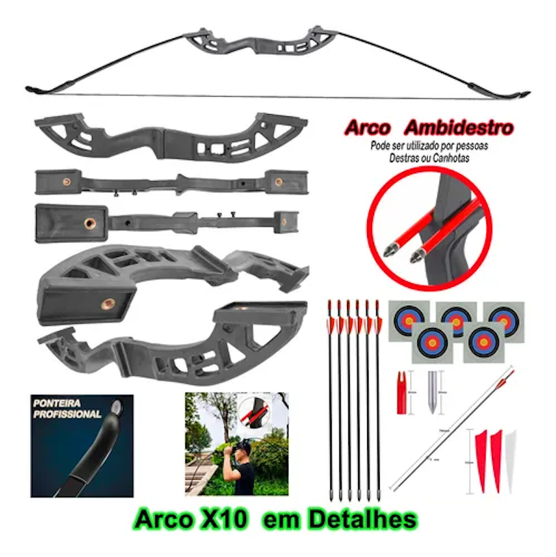 Arco e Flecha X10 3